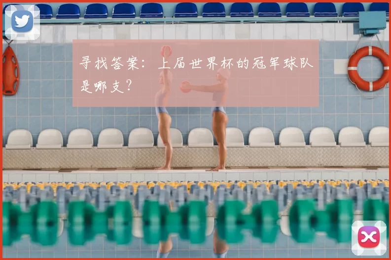 寻找答案：上届世界杯的冠军球队是哪支？