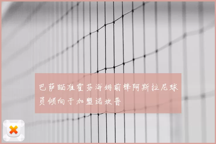 巴萨瞄准霍芬海姆前锋阿斯拉尼球员倾向于加盟诺坎普